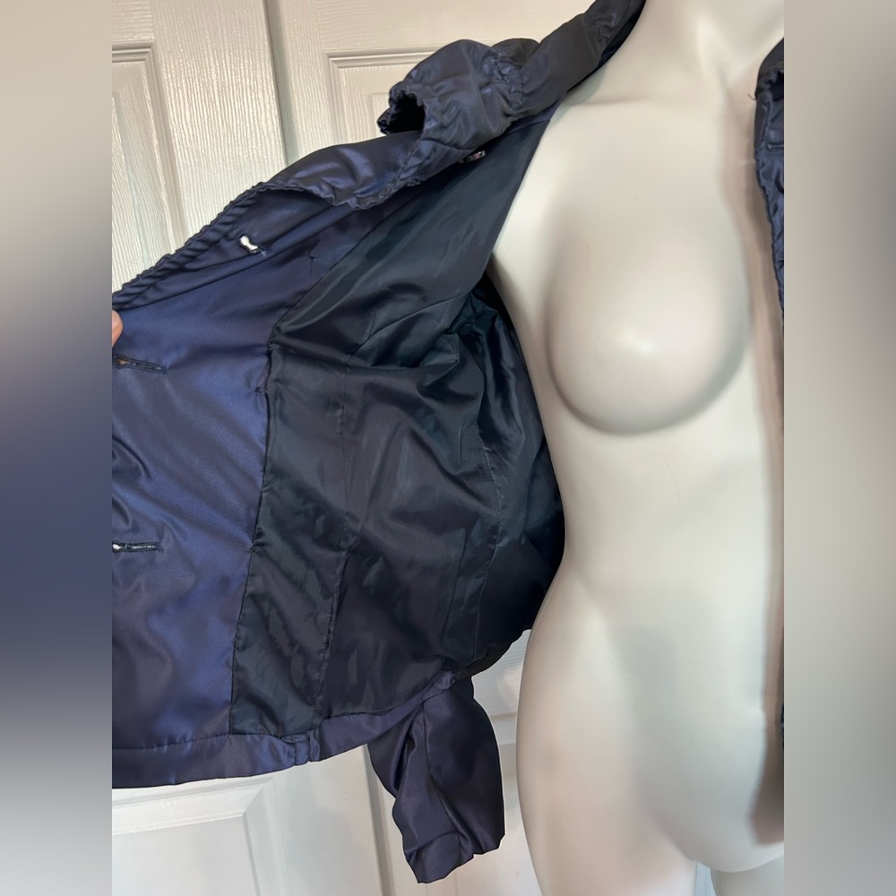 Katherine Barclay Rouched Blue Jacket - Picture 9 of 11